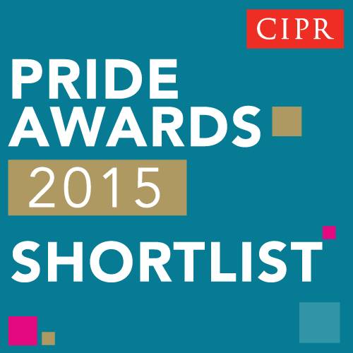 Shortlisted for PRide Awards